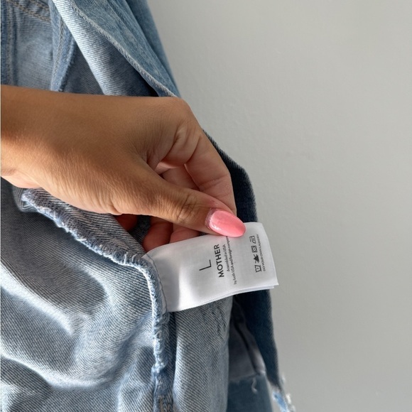 MOTHER The Cut Daybreak Drifter Jacket in Norway Dude L - Picture 7 of 8